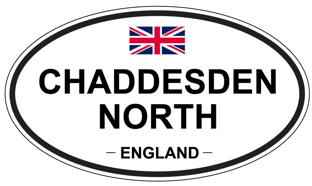 CHADDESDEN NORTH, England - Oval Magnet