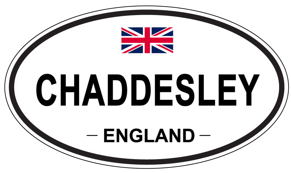 CHADDESLEY, England - Oval Magnet