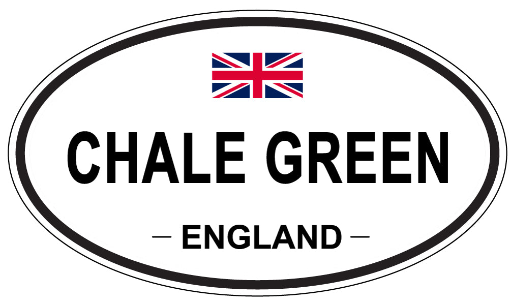 CHALE GREEN, ENGLAND - Oval Sticker
