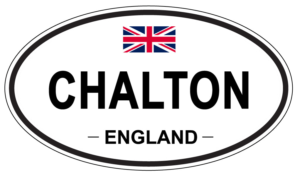 CHALTON, England - Oval Magnet