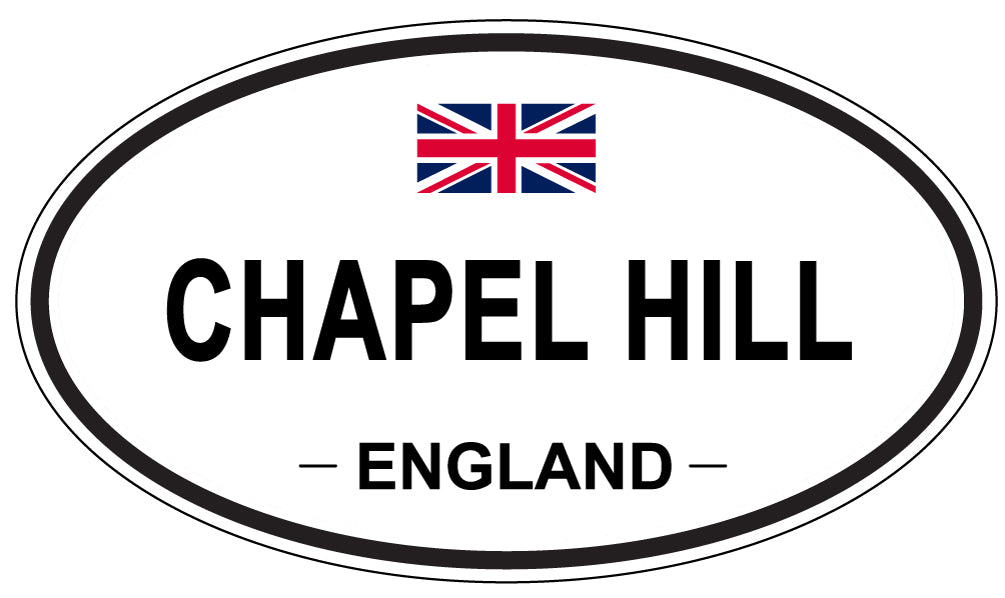 CHAPEL HILL, England - Oval Magnet