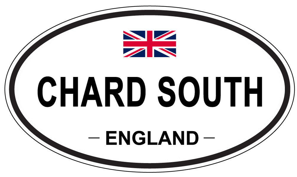 CHARD SOUTH, ENGLAND - Oval Sticker