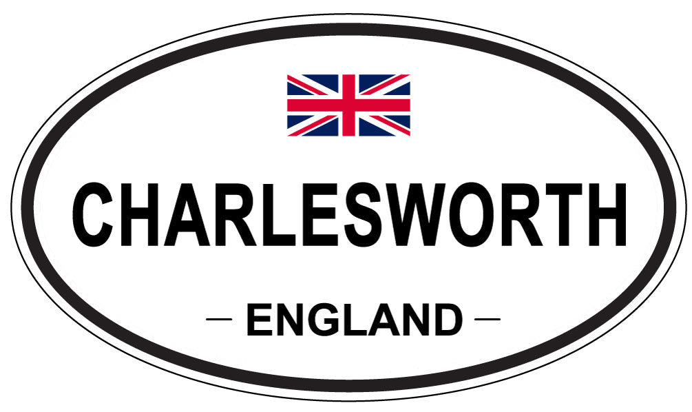 CHARLESWORTH, England - Oval Magnet