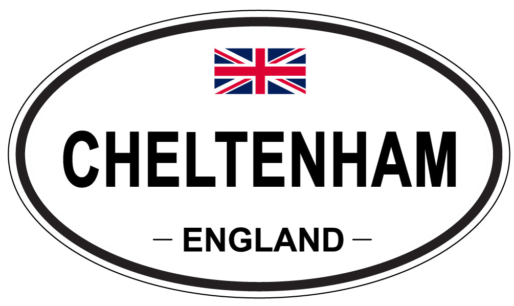 CHELTENHAM, England - Oval Magnet