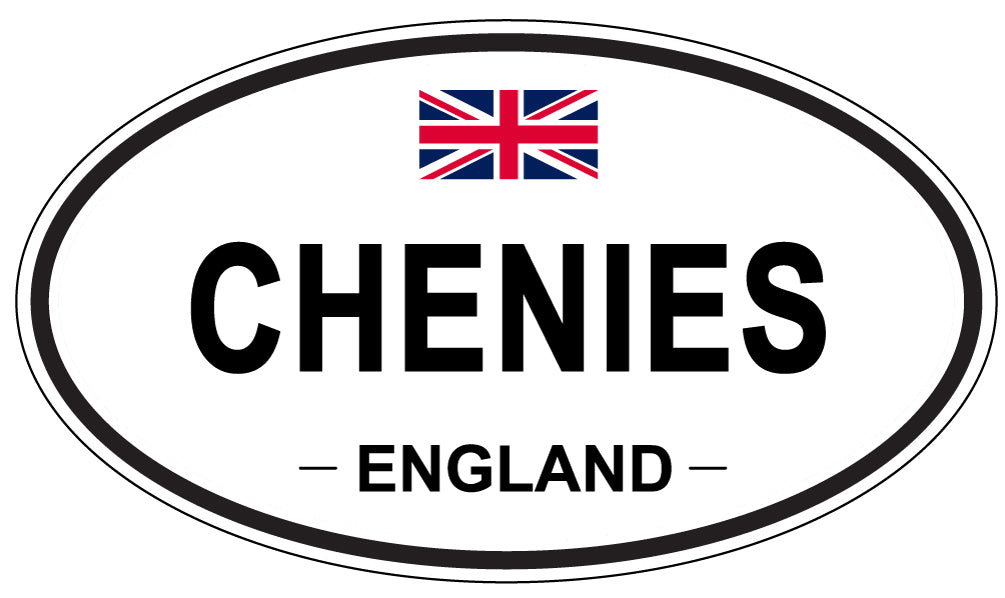 CHENIES, ENGLAND - Oval Sticker
