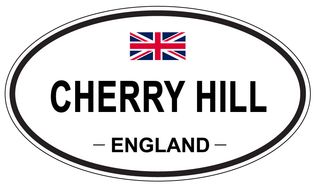 CHERRY HILL, England - Oval Magnet