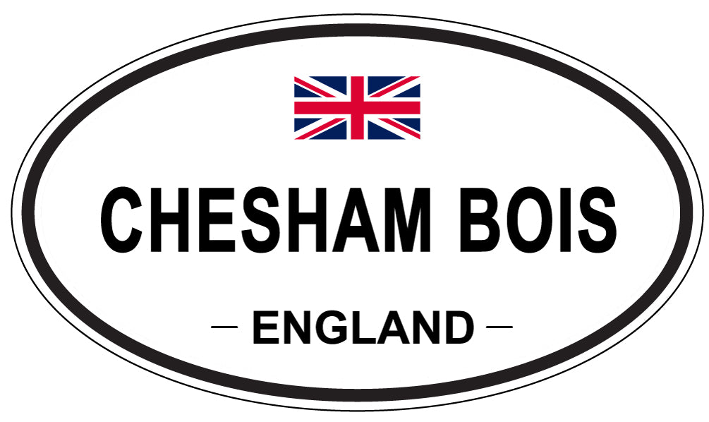 CHESHAM BOIS, ENGLAND - Oval Sticker
