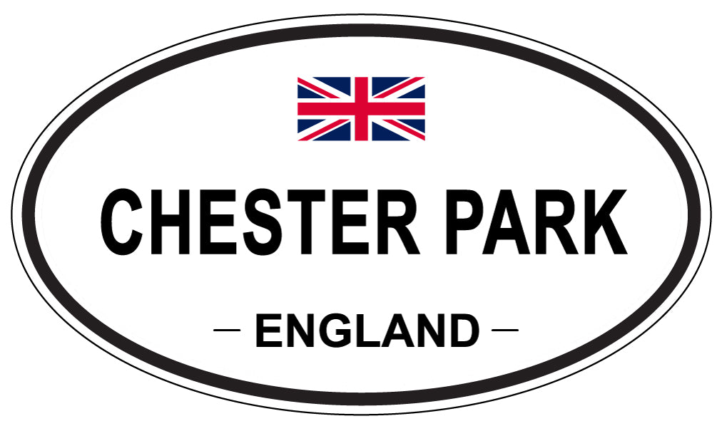 CHESTER PARK, England - Oval Magnet