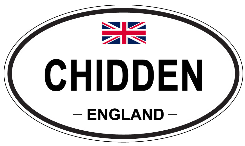 CHIDDEN, England - Oval Magnet
