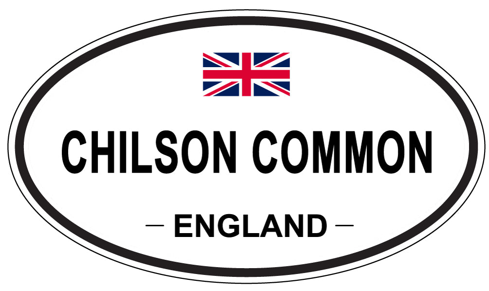 CHILSON COMMON, ENGLAND - Oval Sticker