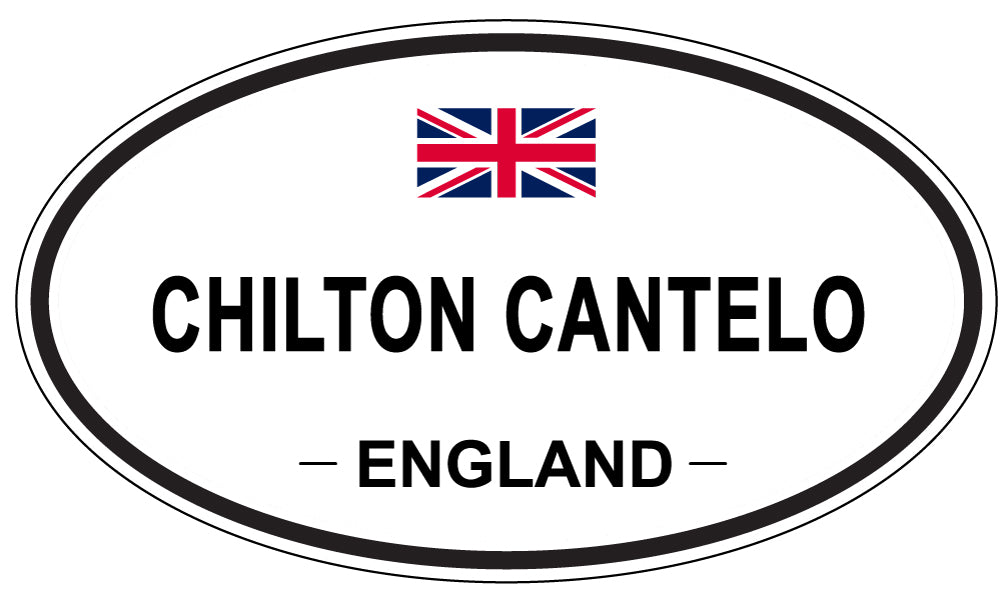 CHILTON CANTELO, ENGLAND - Oval Sticker