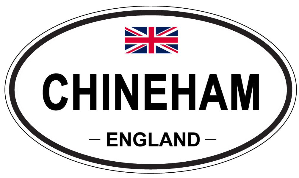 CHINEHAM, England - Oval Magnet