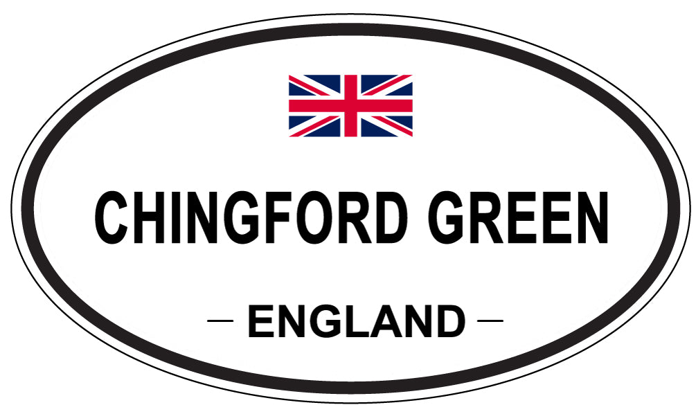 CHINGFORD GREEN, England - Oval Magnet