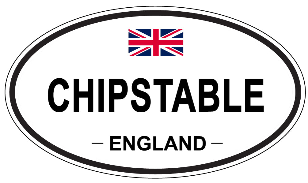 CHIPSTABLE, ENGLAND - Oval Sticker