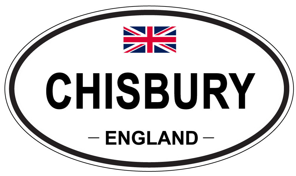 CHISBURY, England - Oval Magnet