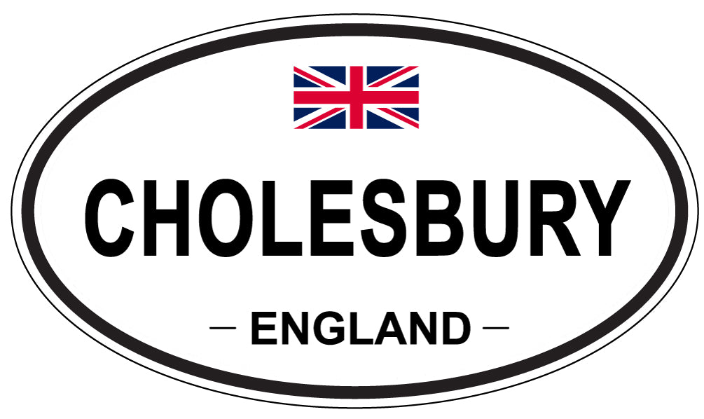 CHOLESBURY, England - Oval Magnet