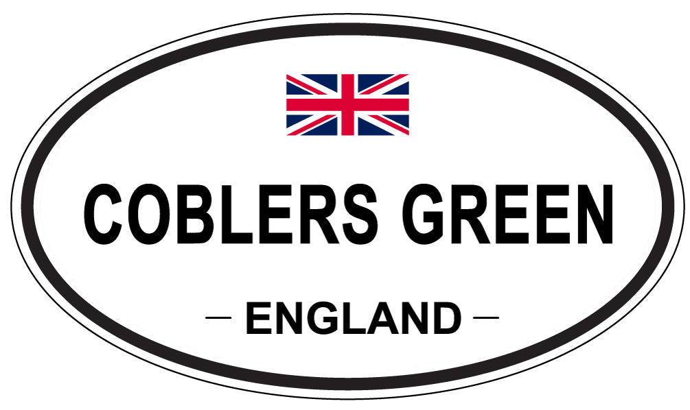 COBLERS GREEN, England - Oval Magnet