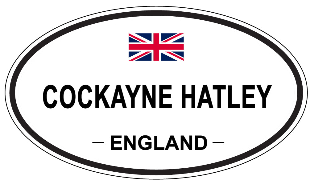 COCKAYNE HATLEY, England - Oval Magnet