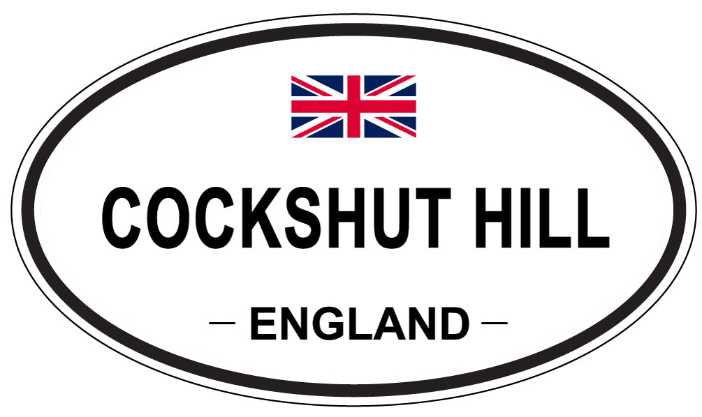 COCKSHUT HILL, England - Oval Magnet
