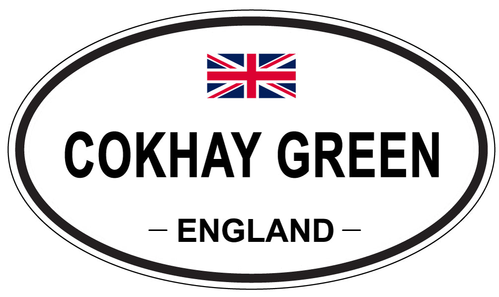 COKHAY GREEN, England - Oval Magnet