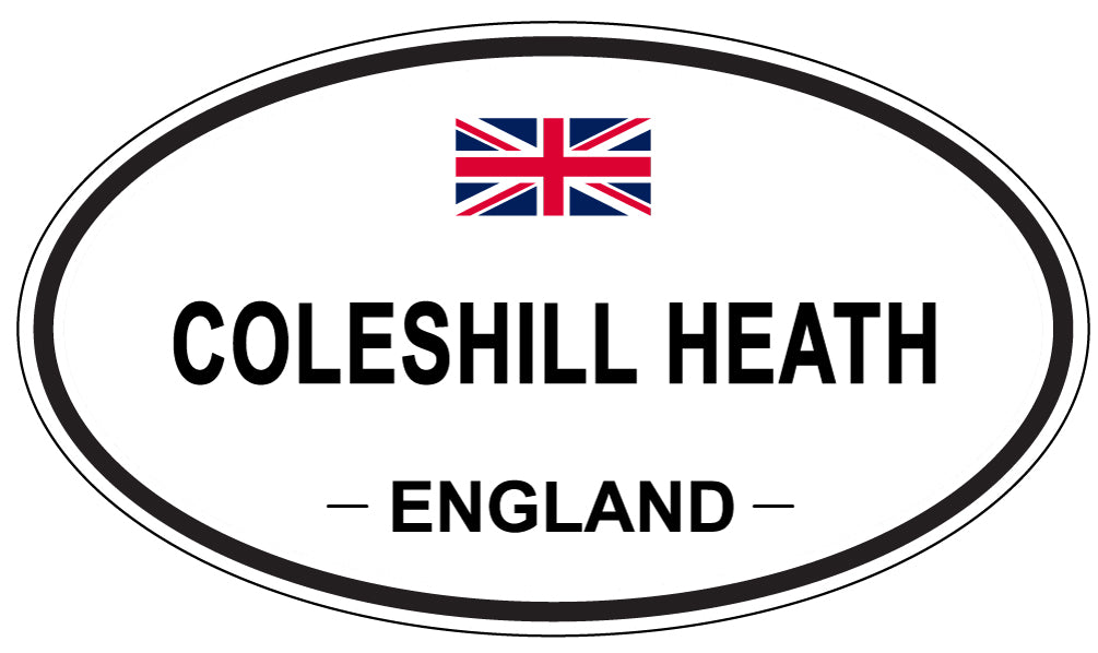 COLESHILL HEATH, England - Oval Magnet