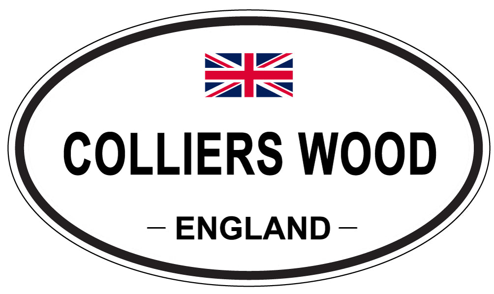 COLLIERS WOOD, England - Oval Magnet
