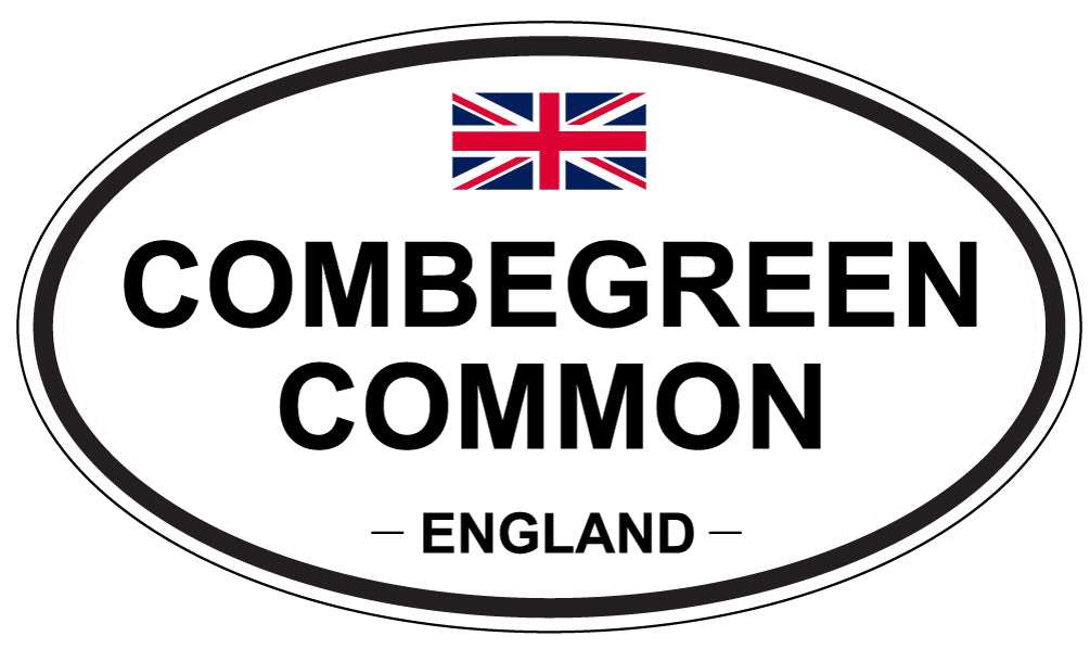COMBEGREEN COMMON, England - Oval Magnet