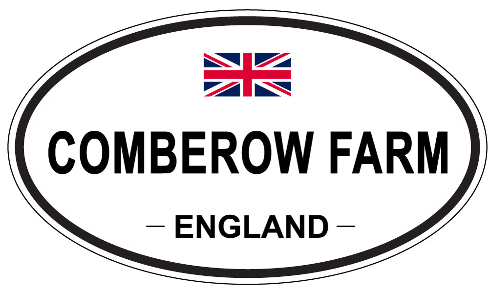 COMBEROW FARM, England - Oval Magnet