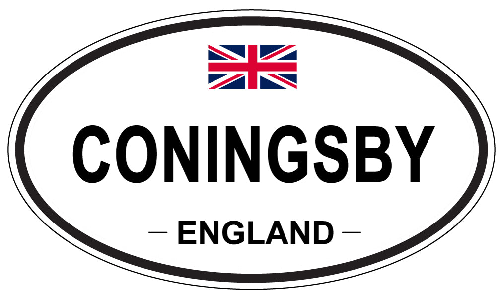 CONINGSBY, England - Oval Magnet