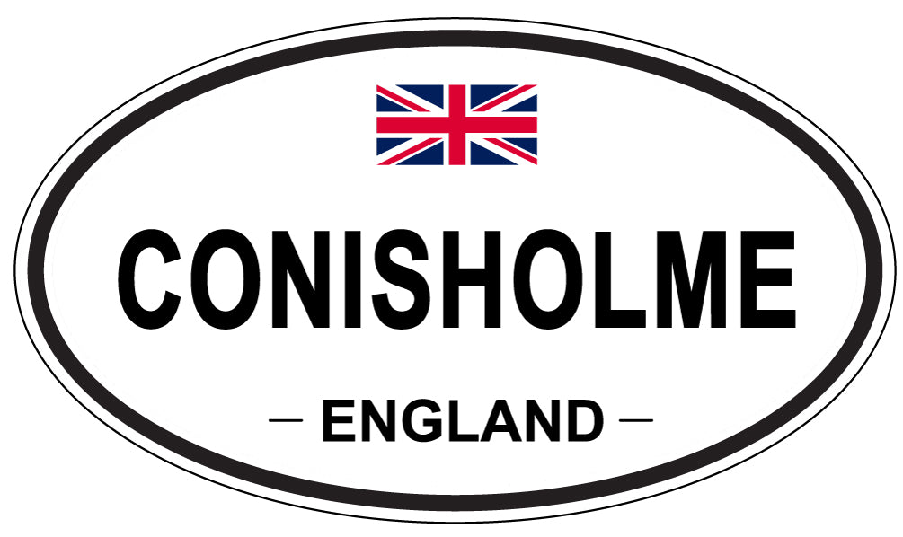 CONISHOLME, England - Oval Magnet
