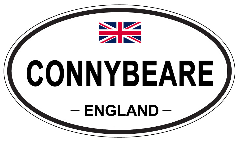 CONNYBEARE, ENGLAND - Oval Sticker