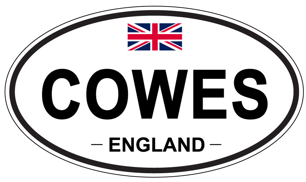 COWES, England - Oval Magnet