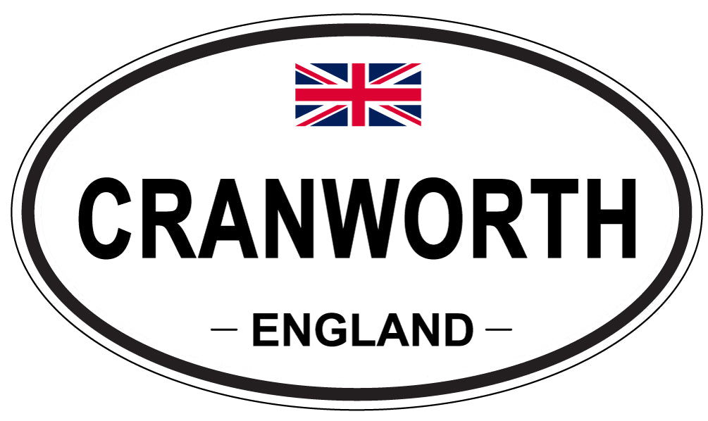 CRANWORTH, England - Oval Magnet