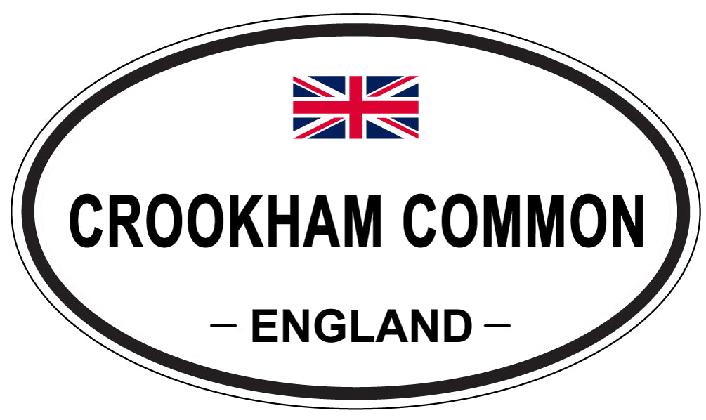 CROOKHAM COMMON, ENGLAND - Oval Sticker