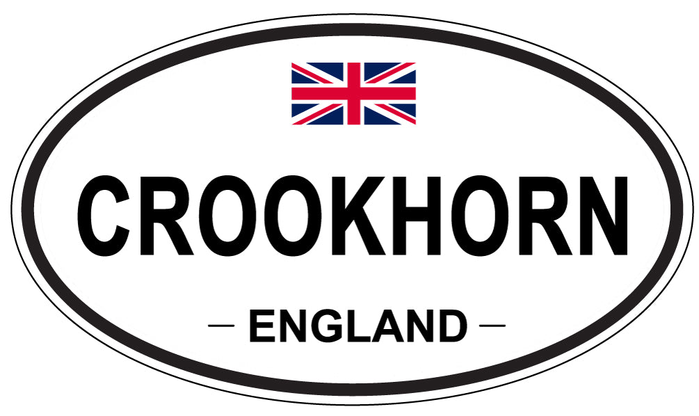 CROOKHORN, ENGLAND - Oval Sticker