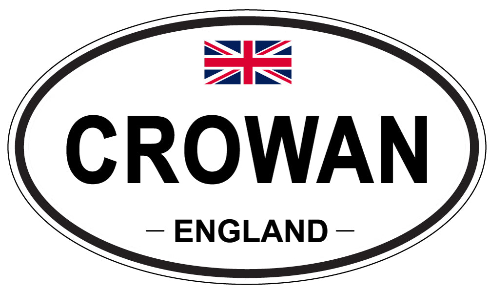 CROWAN, England - Oval Magnet