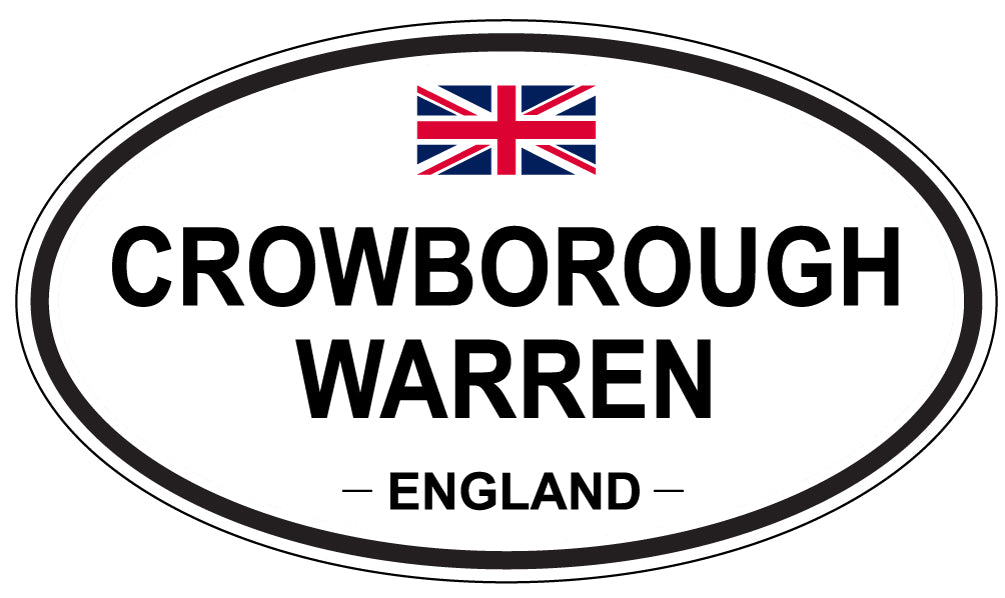 CROWBOROUGH WARREN, England - Oval Magnet