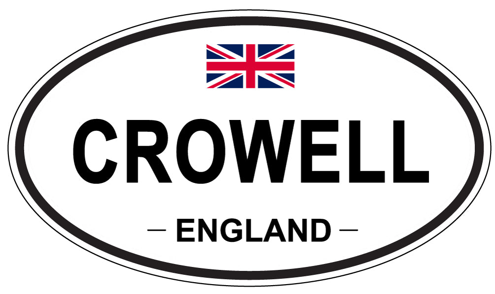 CROWELL, England - Oval Magnet
