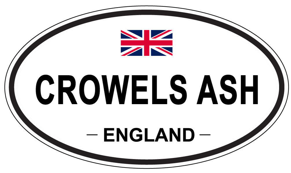 CROWELS ASH, England - Oval Magnet