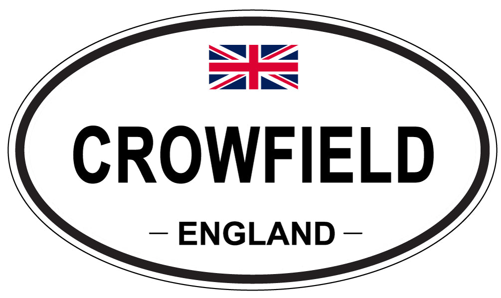 CROWFIELD, England - Oval Magnet