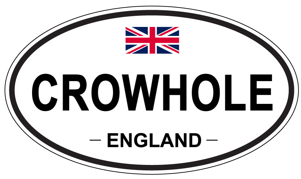 CROWHOLE, England - Oval Magnet