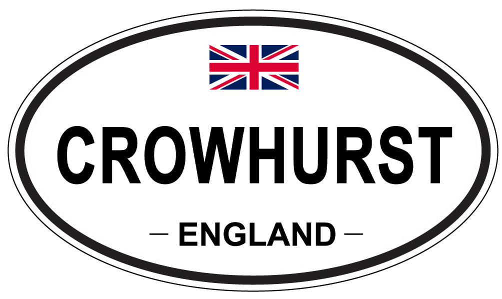 CROWHURST, England - Oval Magnet
