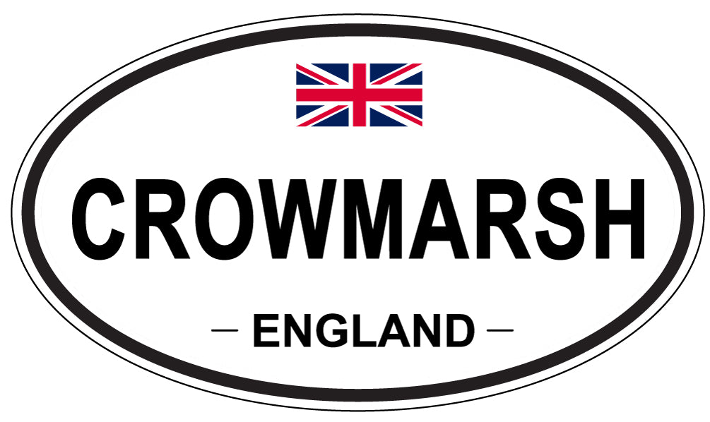 CROWMARSH, England - Oval Magnet