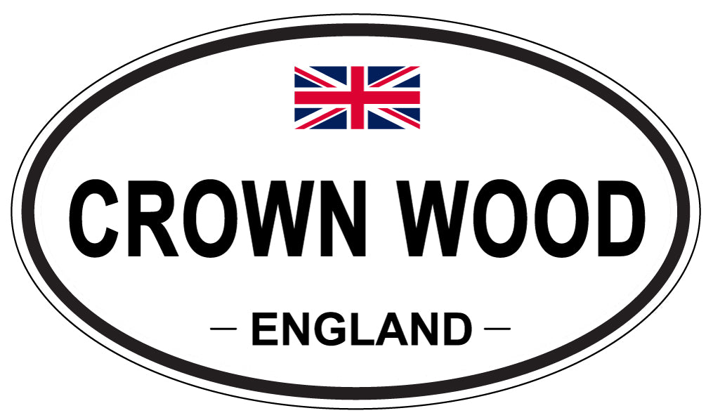 CROWN WOOD, England - Oval Magnet
