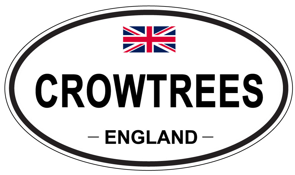 CROWTREES, England - Oval Magnet