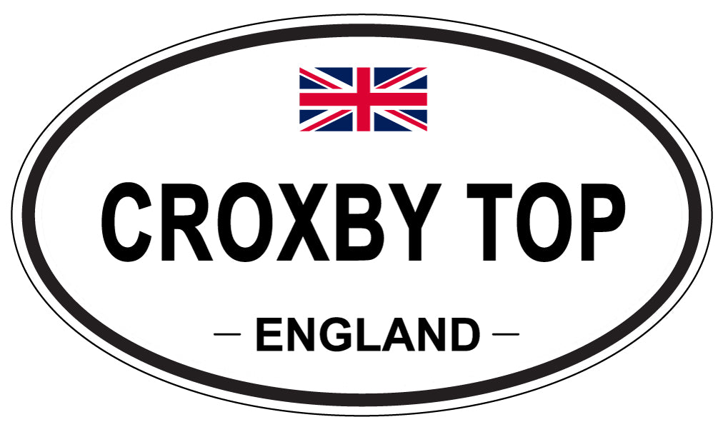 CROXBY TOP, England - Oval Magnet