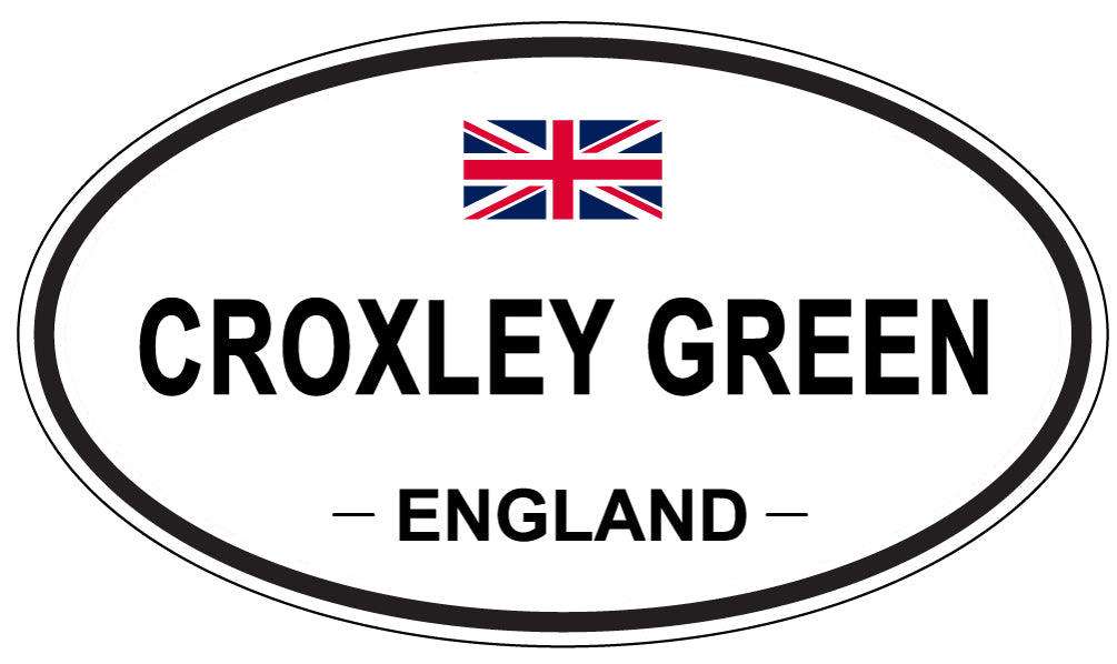 CROXLEY GREEN, England - Oval Magnet