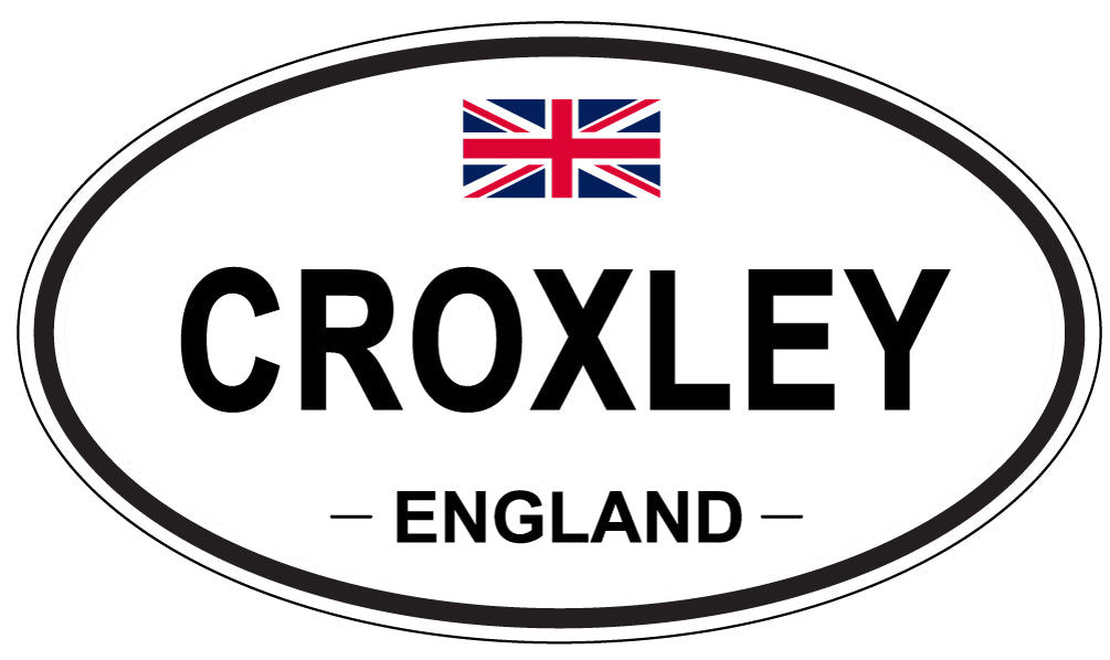 CROXLEY, England - Oval Magnet