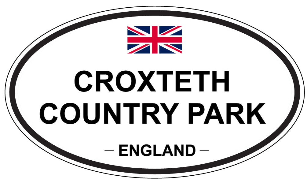 CROXTETH COUNTRY PARK, ENGLAND - Oval Sticker