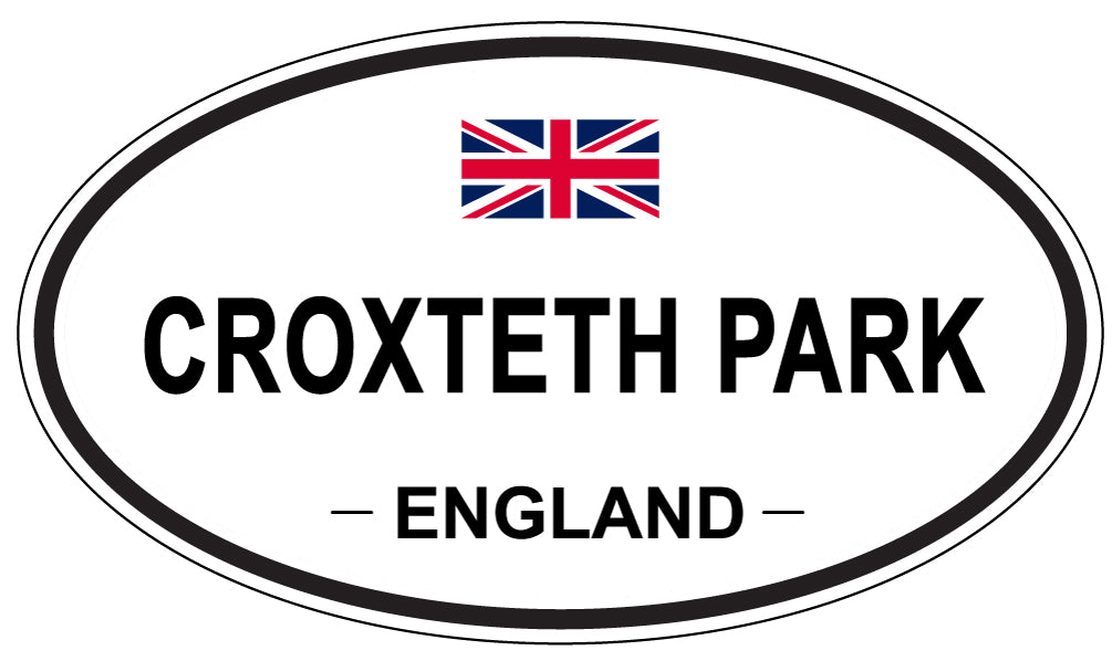 CROXTETH PARK, England - Oval Magnet